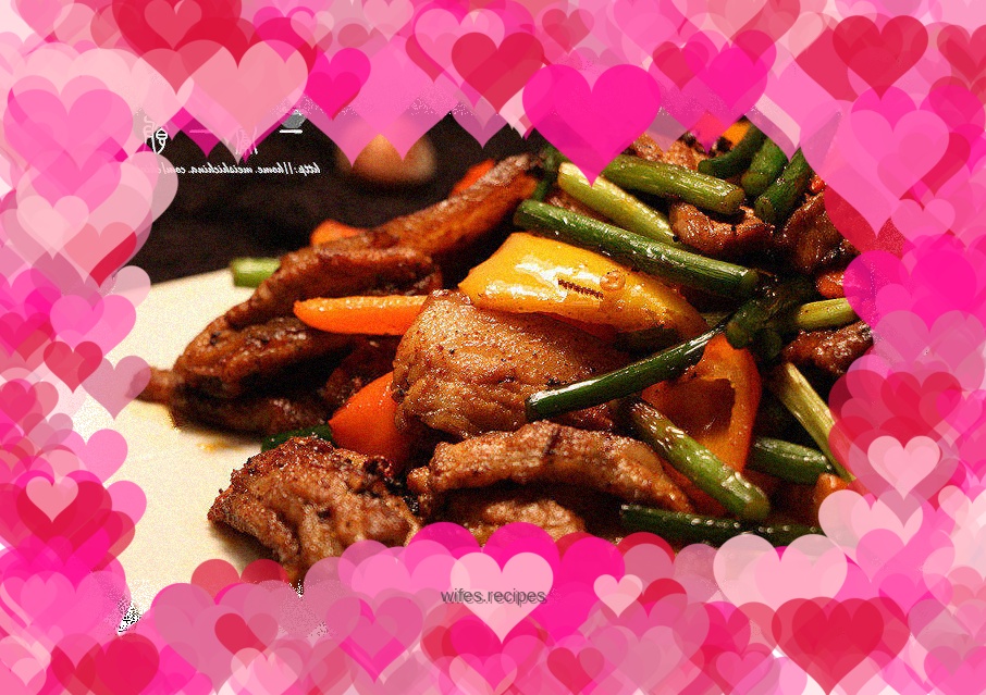 Stir-fried twice-cooked pork