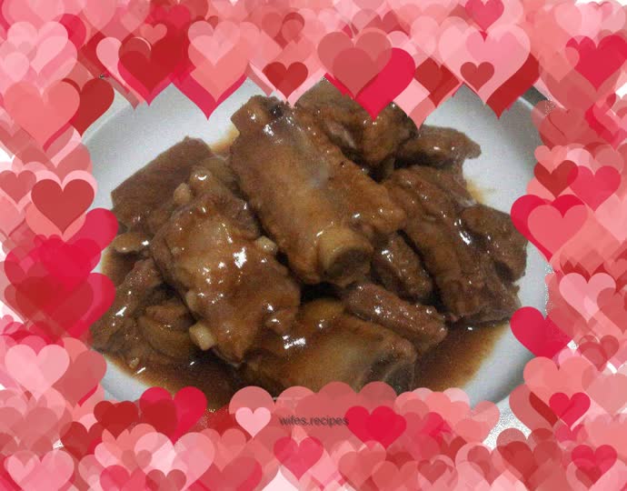 Steamed Pork Ribs in Oyster Sauce