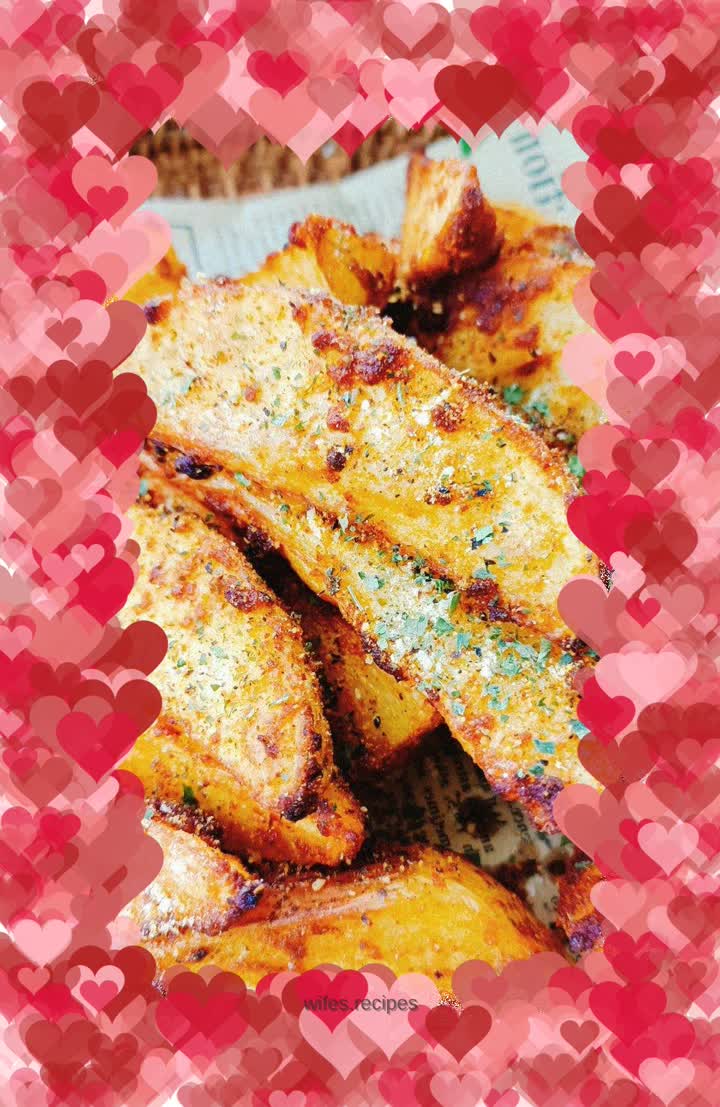 Spicy Grilled Potato Wedges