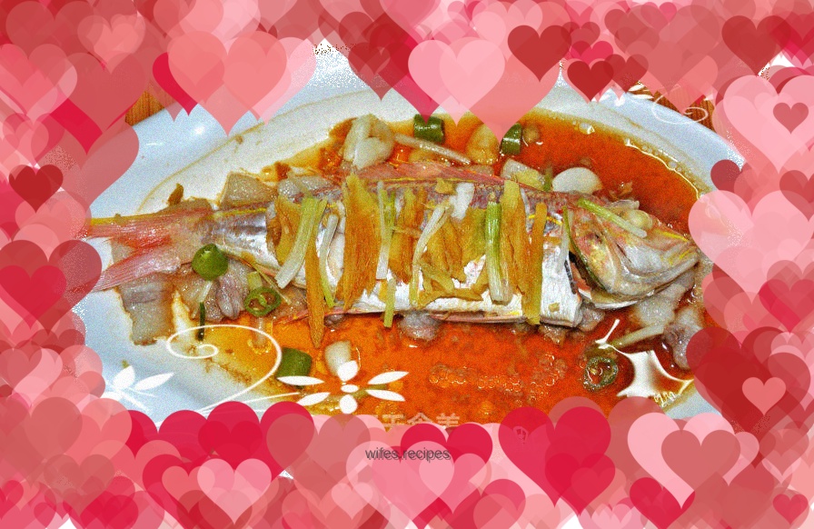 Ginger Pat Five-flowered Redshirt Fish