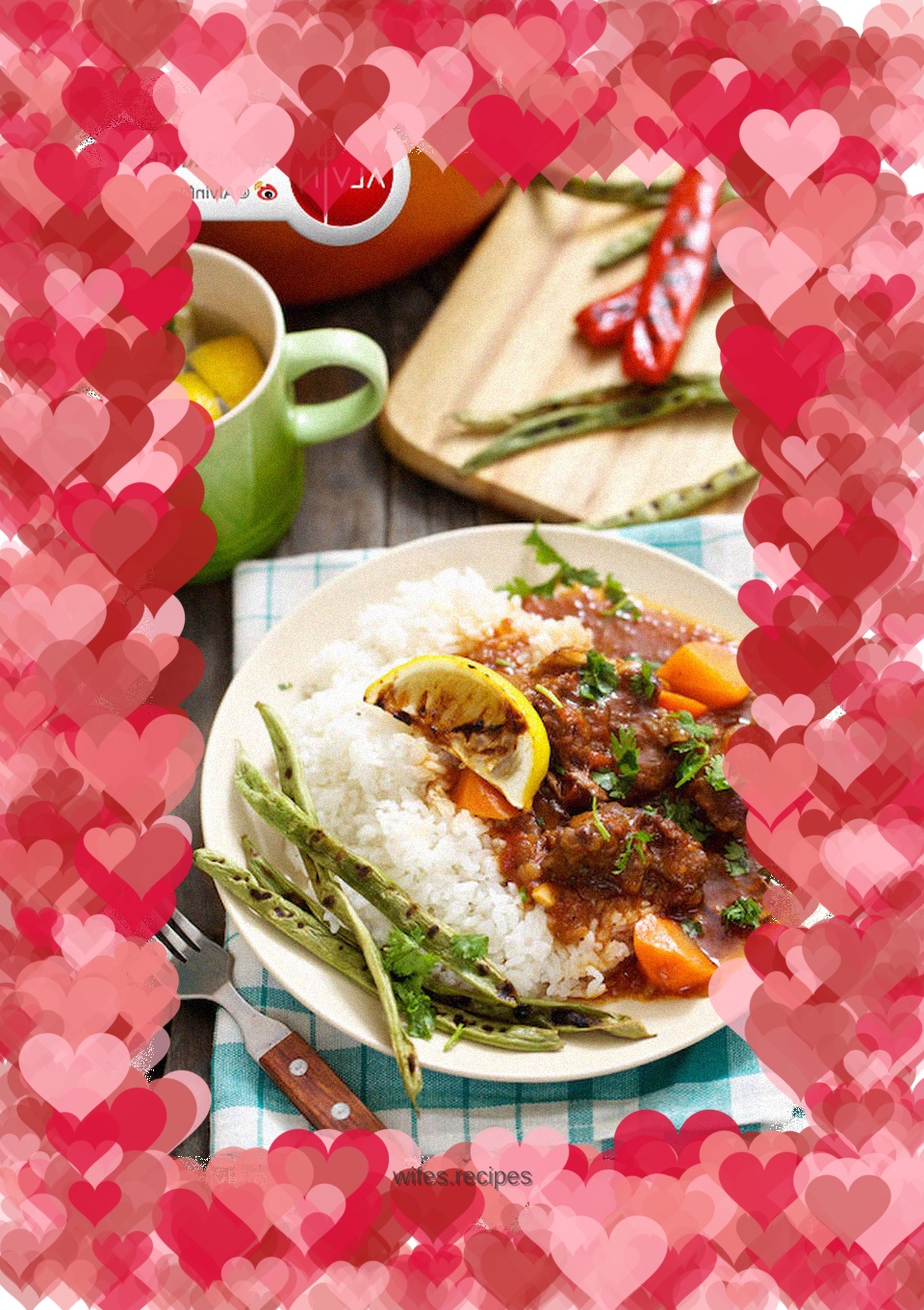 Braised beef brisket