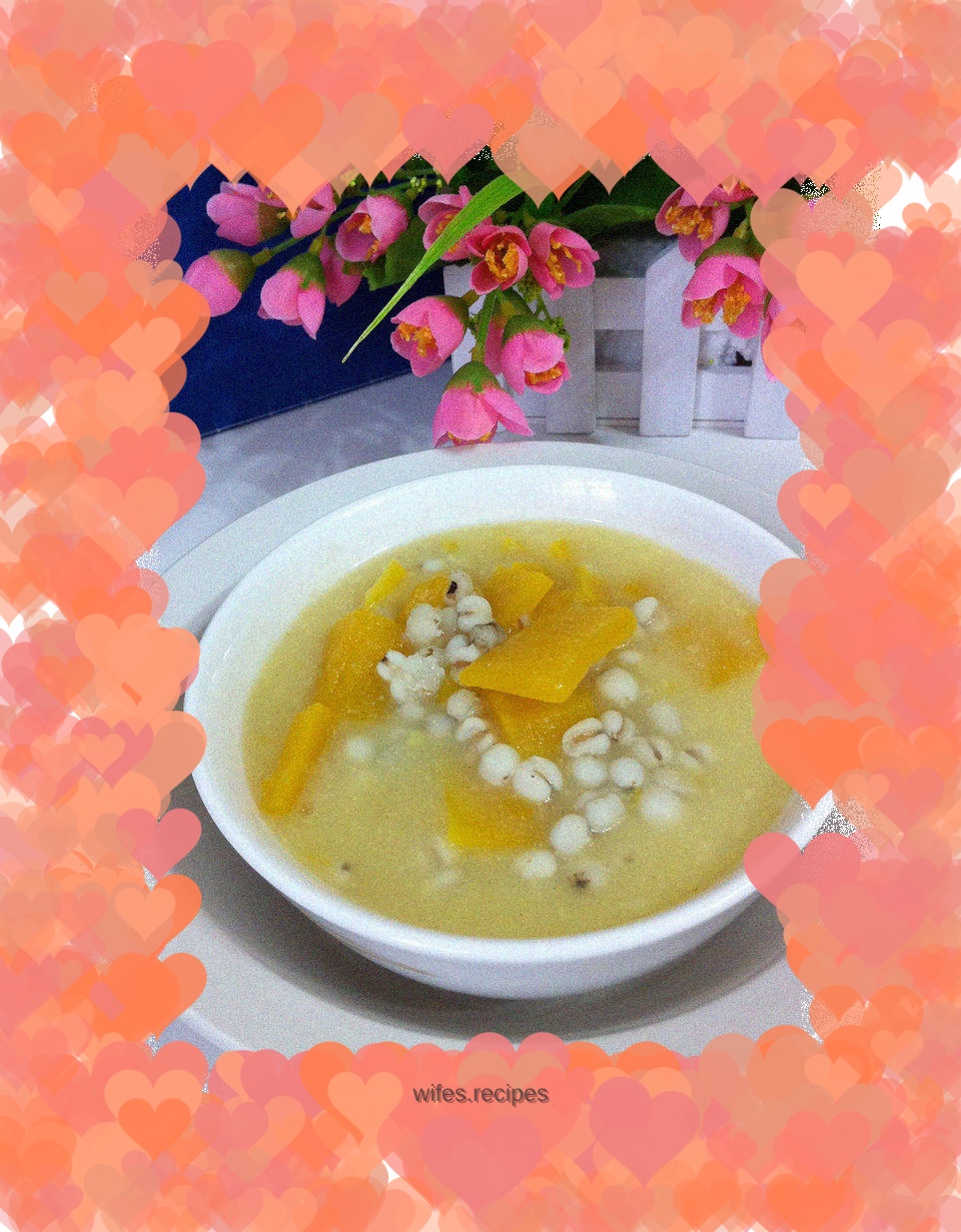 Barley and Pumpkin Polenta