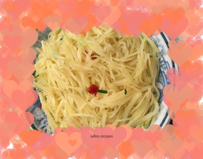Hot and sour potato shreds