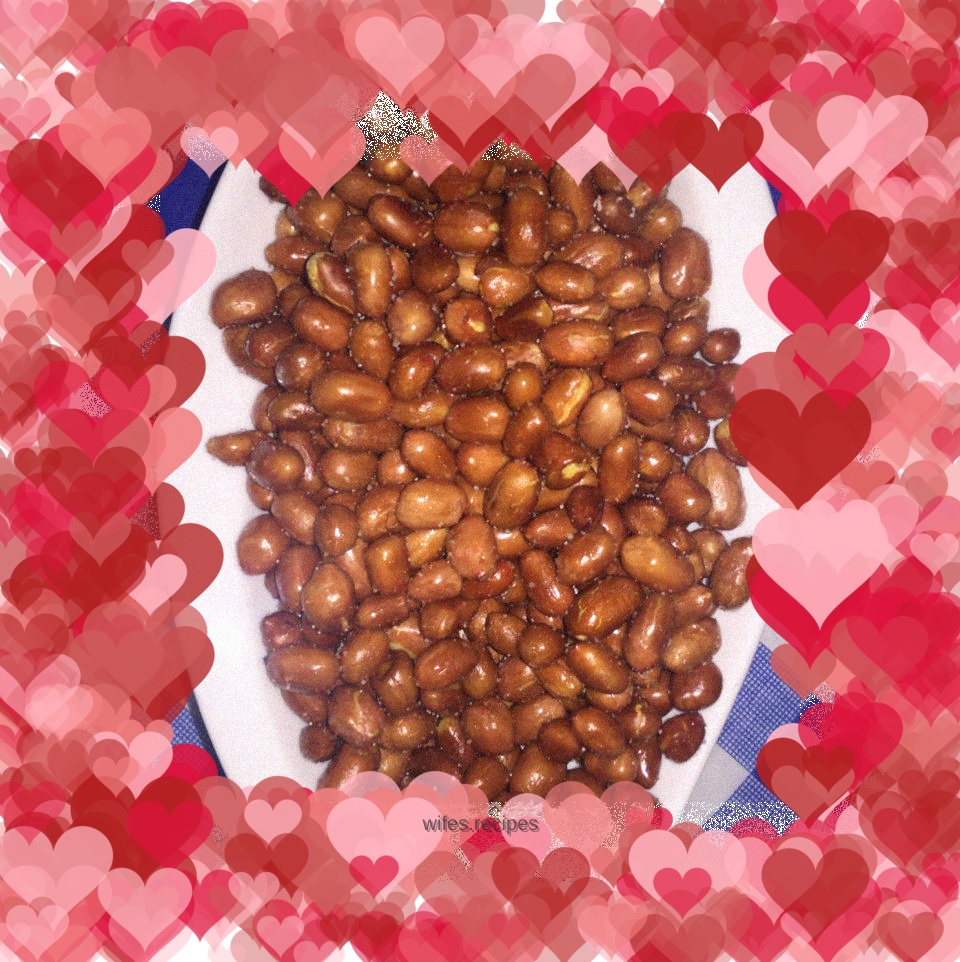 Fried peanuts