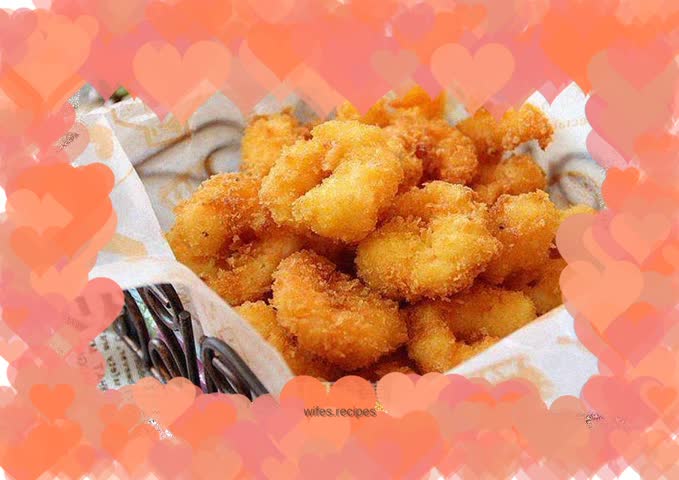 Crispy coconut shrimp