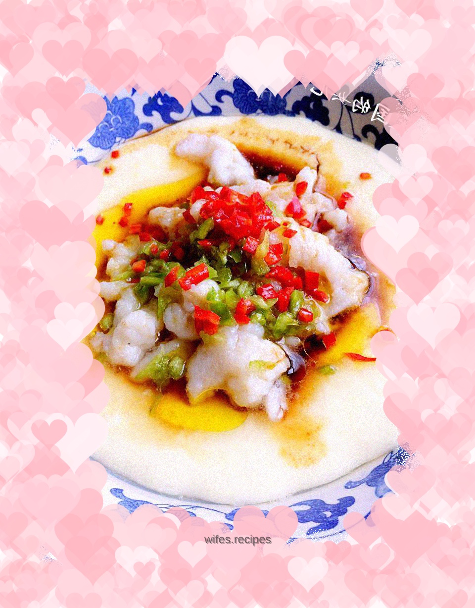 Hibiscus fish fillet