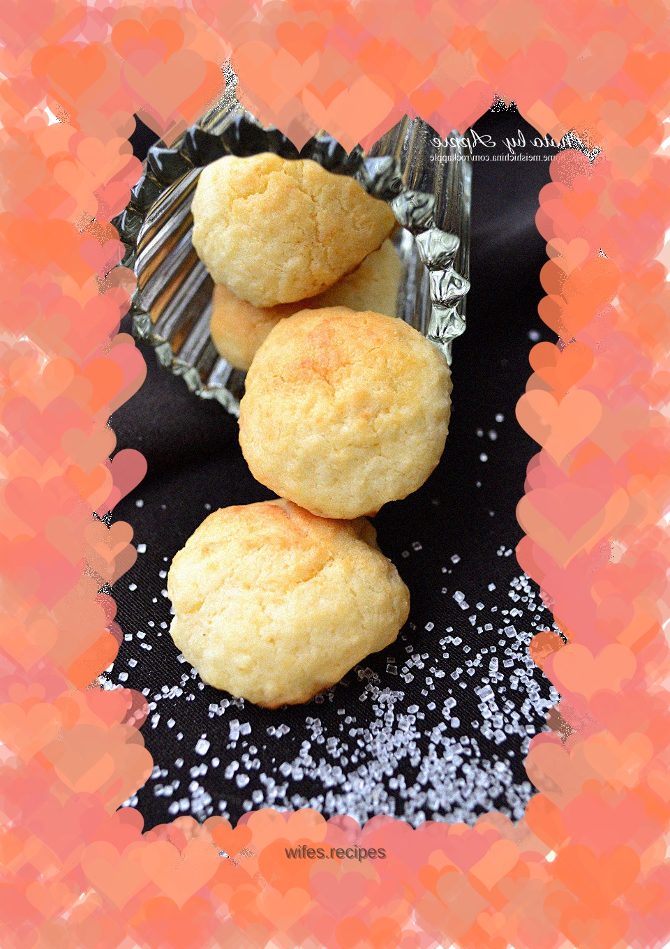 A light snack - soft fragrant cheese balls