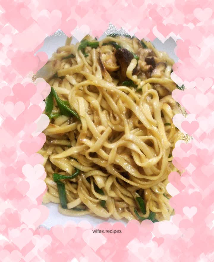 Raw shiitake mushrooms