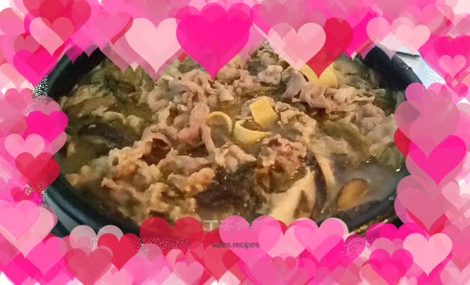 Fatty Beef Stew in Sour Soup