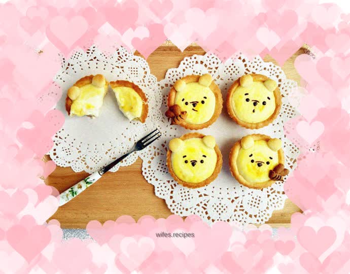 Winnie the Pooh Cheese Tart