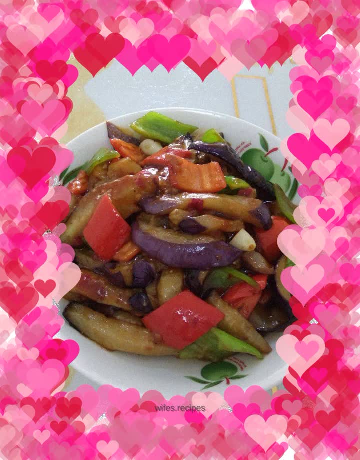 Fish-flavored eggplant