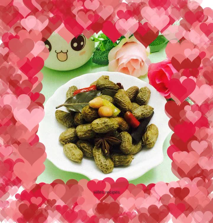 Salted peanuts